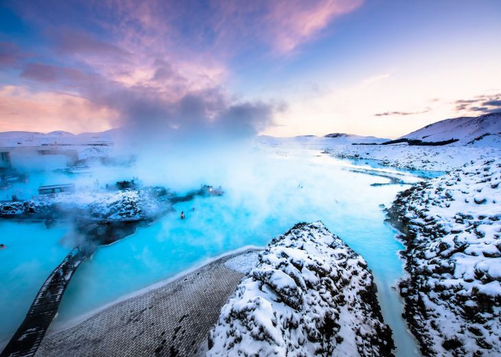 blue lagoon near Reykjavik