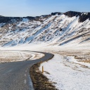 Road Winter Mountain