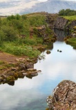 Thingvallavatn near Thingvellir national Park in Iceland