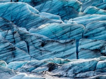 Svinafellsjokull glacier in Iceland