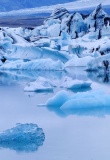 Iceberg in Jokulsarlon lagoon, Iceland