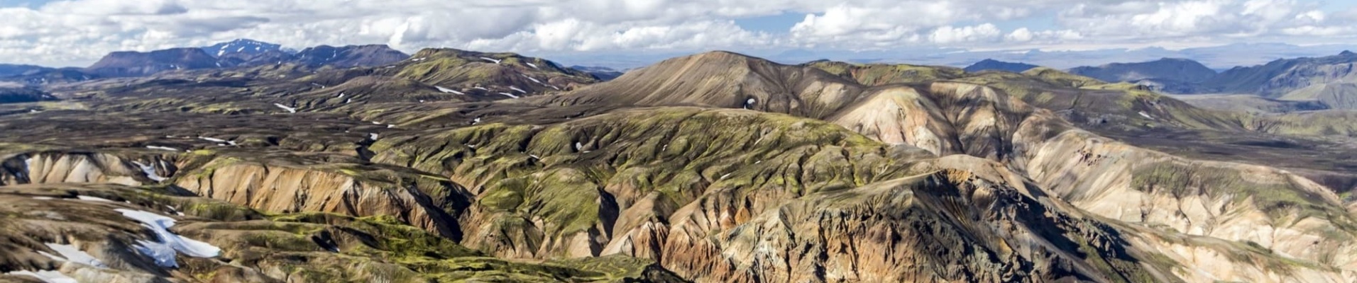 aerial view of mountains