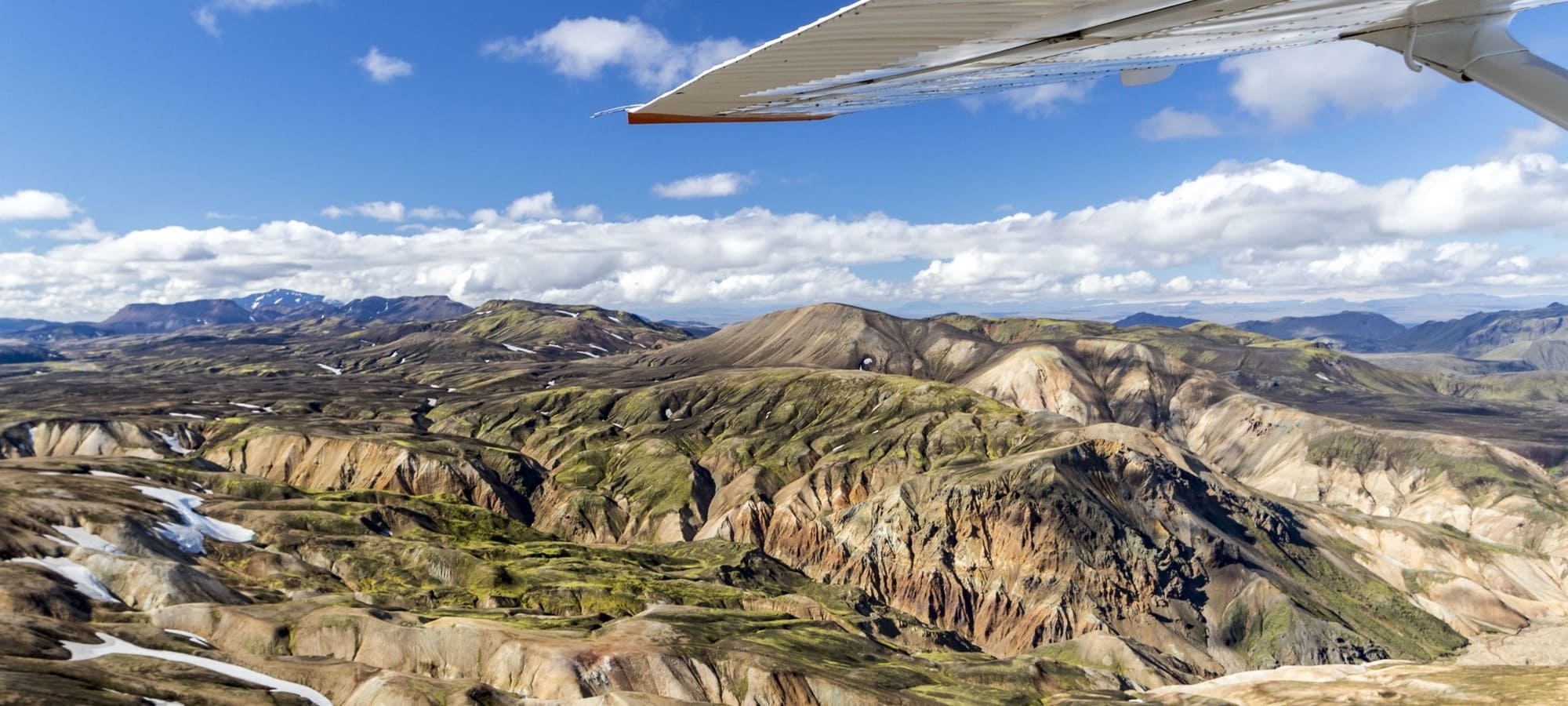 aerial view of mountains