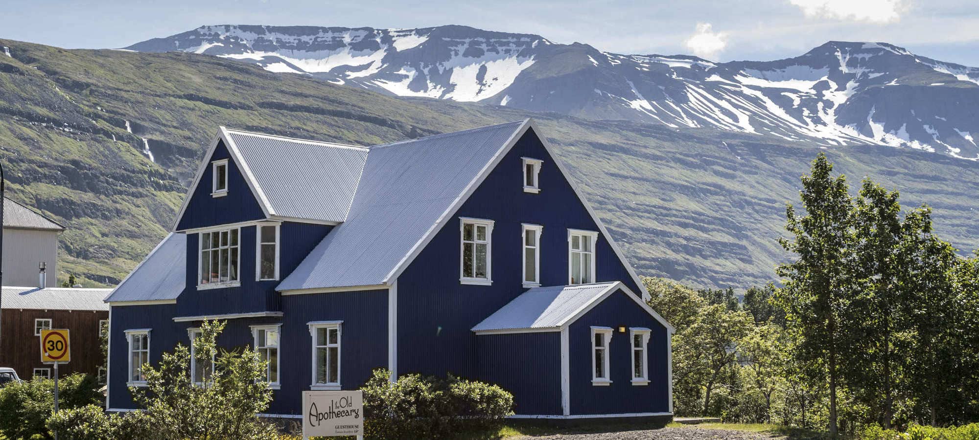 typical house in iceland