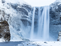 Skogafoss waterfall
