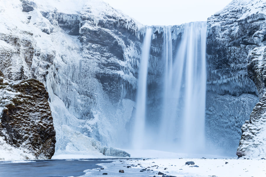 Skogafoss waterfall
