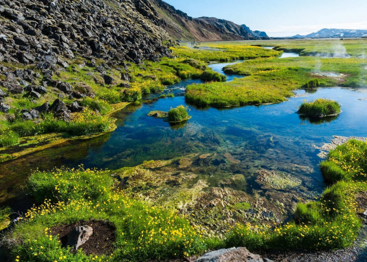 springtime iceland