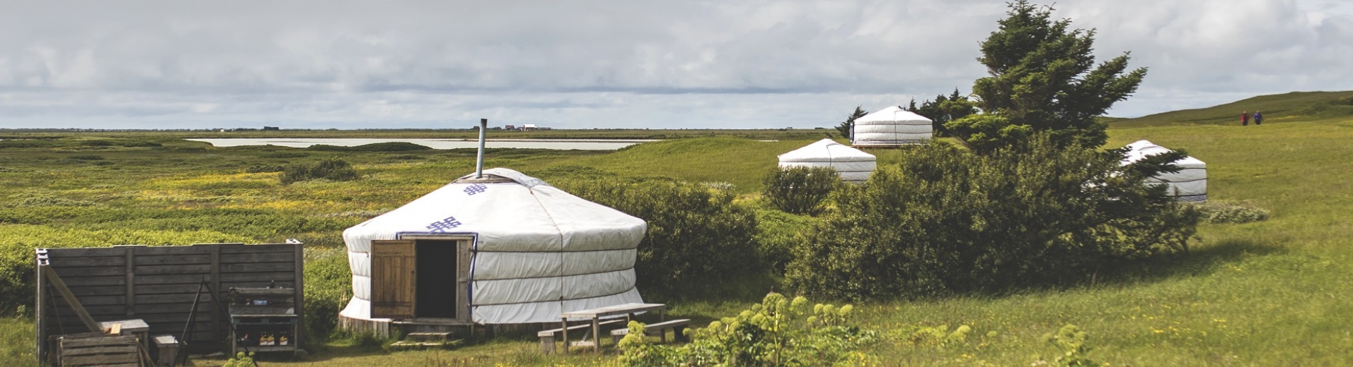 Sleeping in a yurt in Iceland