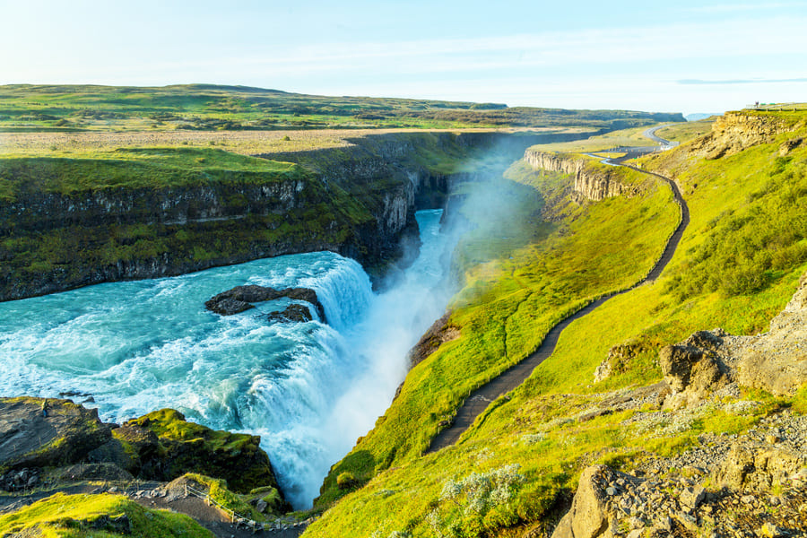 Gullfoss waterfall